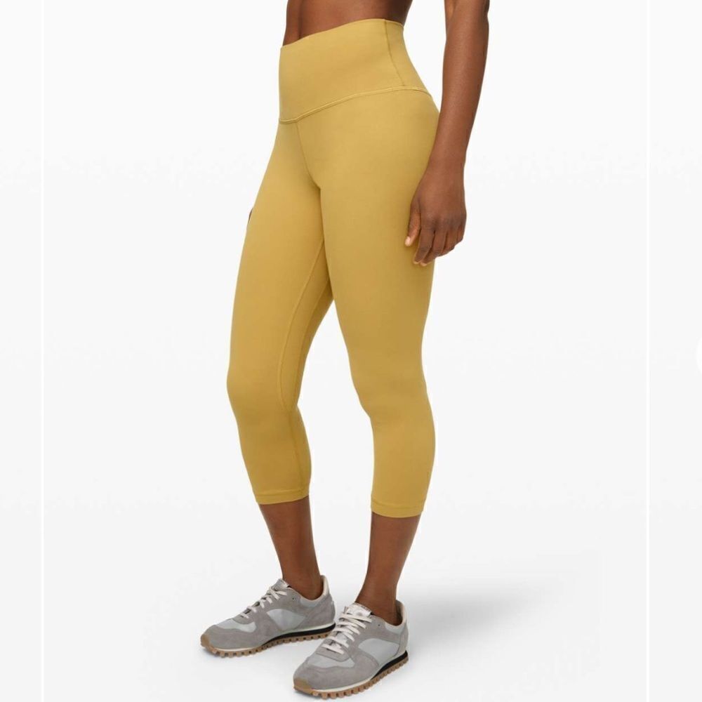 Lululemon Align High Rise Crop Legging Grape Leaf